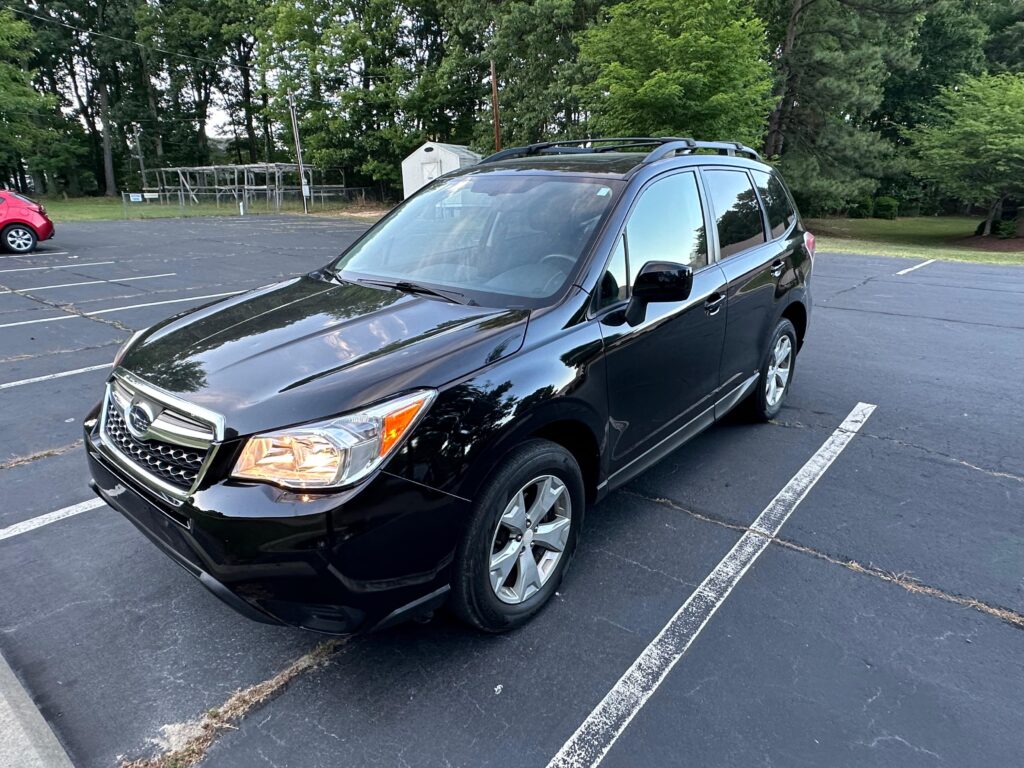 2016 Subaru Forester Premium - weekly rental car for Uber & Lyft drivers in Durham, NC (photo 1)